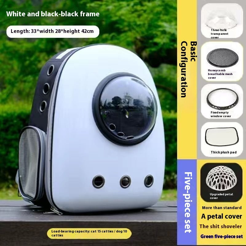 Discover the Plus-sized Space Capsule Pet Backpack